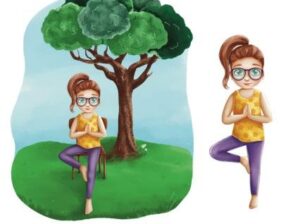 Tree Kids' Yoga Pose - Adaptive