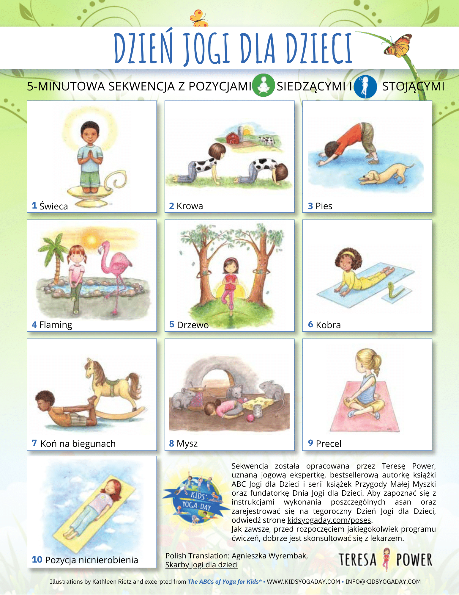 Polish - Kids' Yoga Day Sitting and Standing Routine Polish - Kids' Yoga Day Sitting and Standing Routine