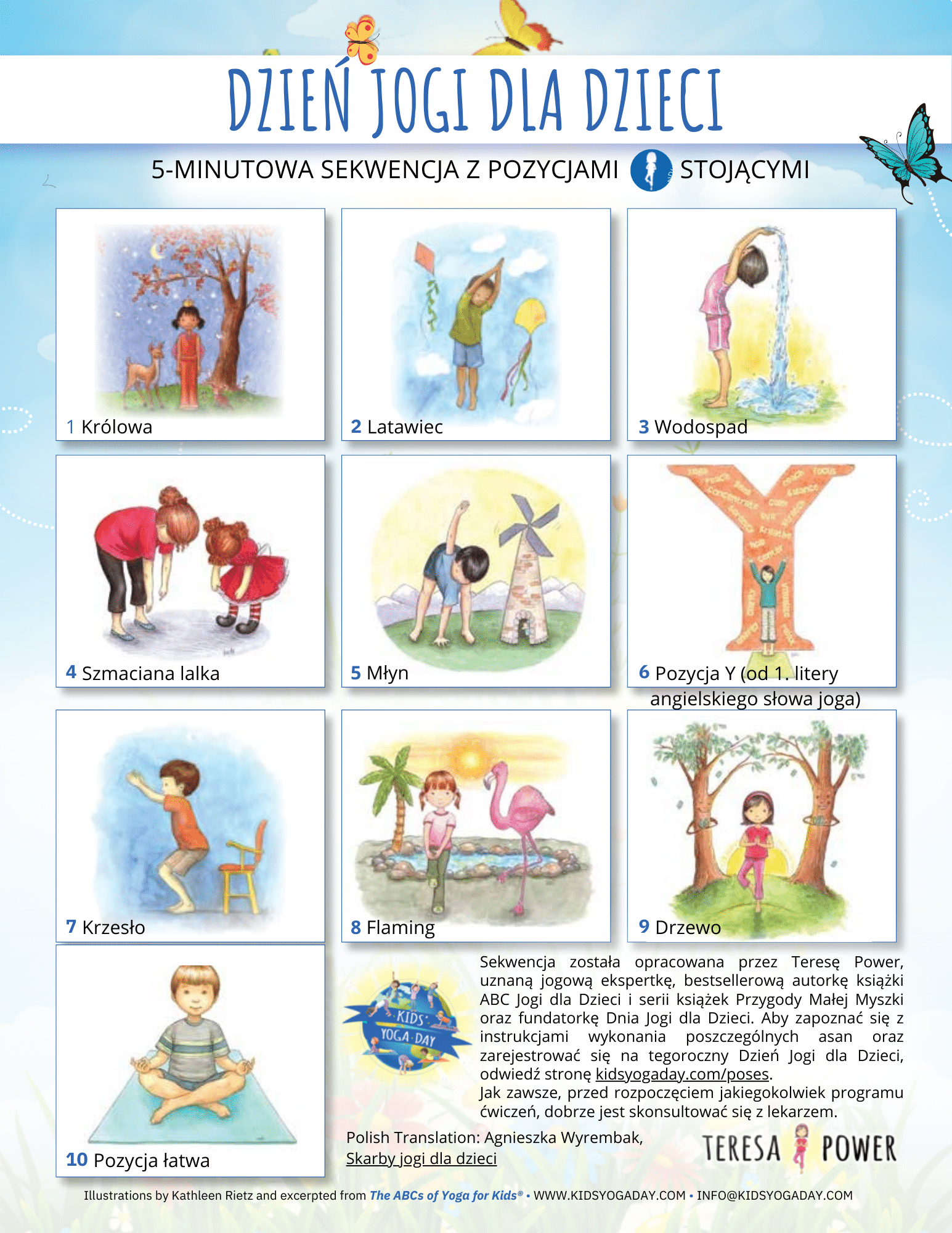 Polish - Kids' Yoga Day Standing Routine Polish - Kids' Yoga Day Standing Routine