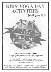 Kids' Yoga Day Printable Activities for BIgger Kids