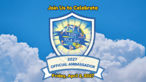2027 Kids Yoga Day FB Event Page with Date 2024 Ambassador Facebook Event Covers - No Date
